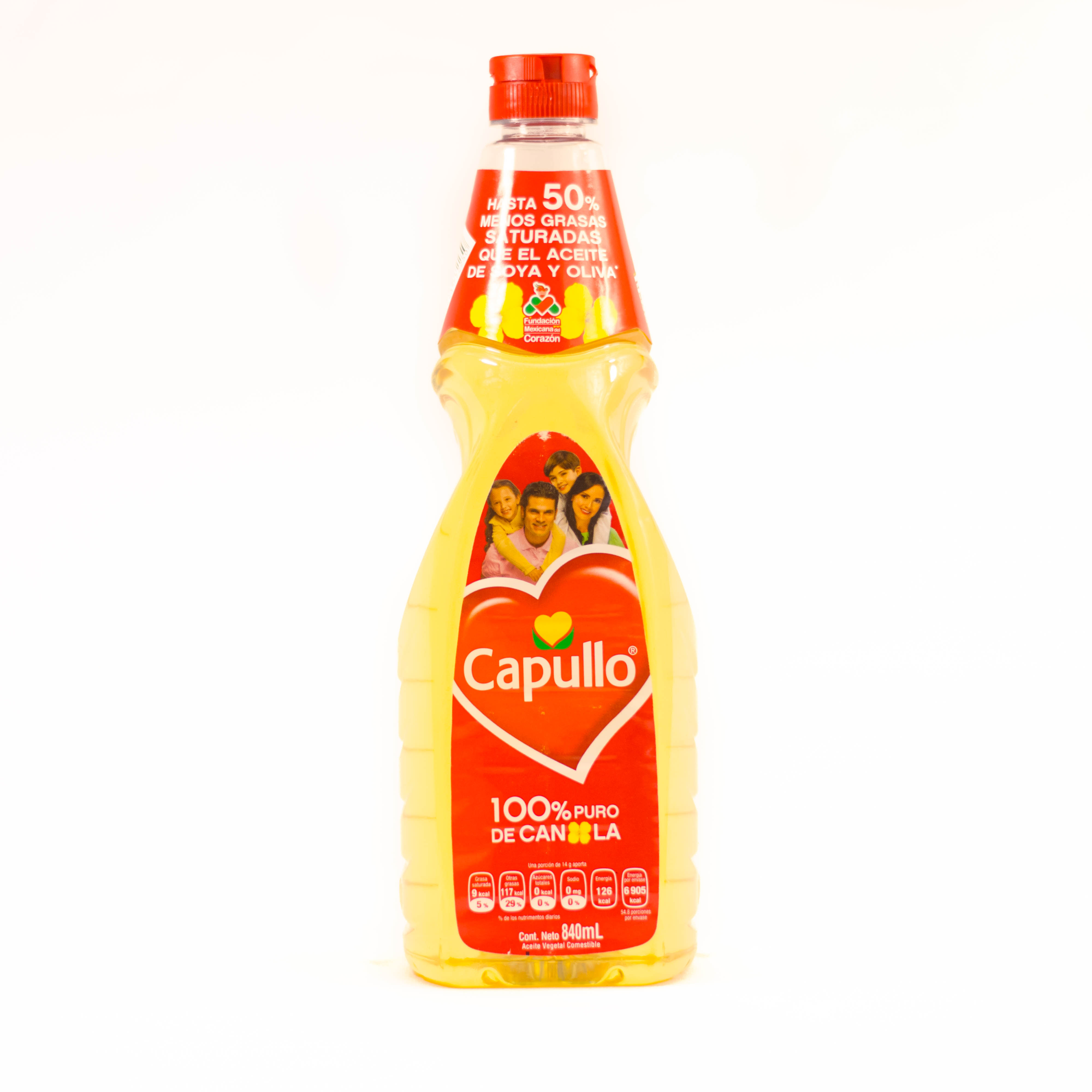 Aceite Capullo 840 ml. Aceite Capullo 840 ml.
