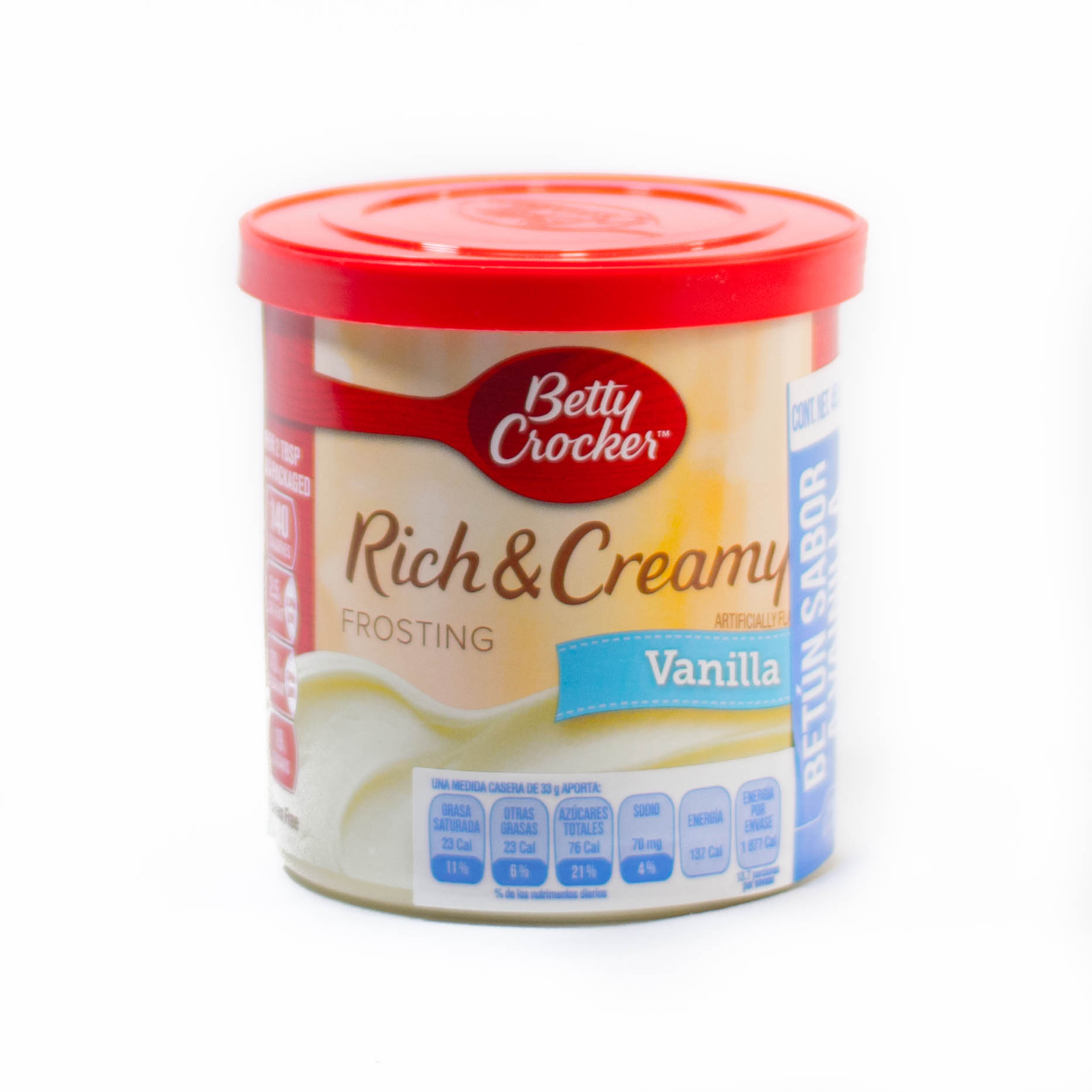 Betun Betty Crocker Sabor Vainilla 453g Betun Betty Crocker Sabor Vainilla 453g