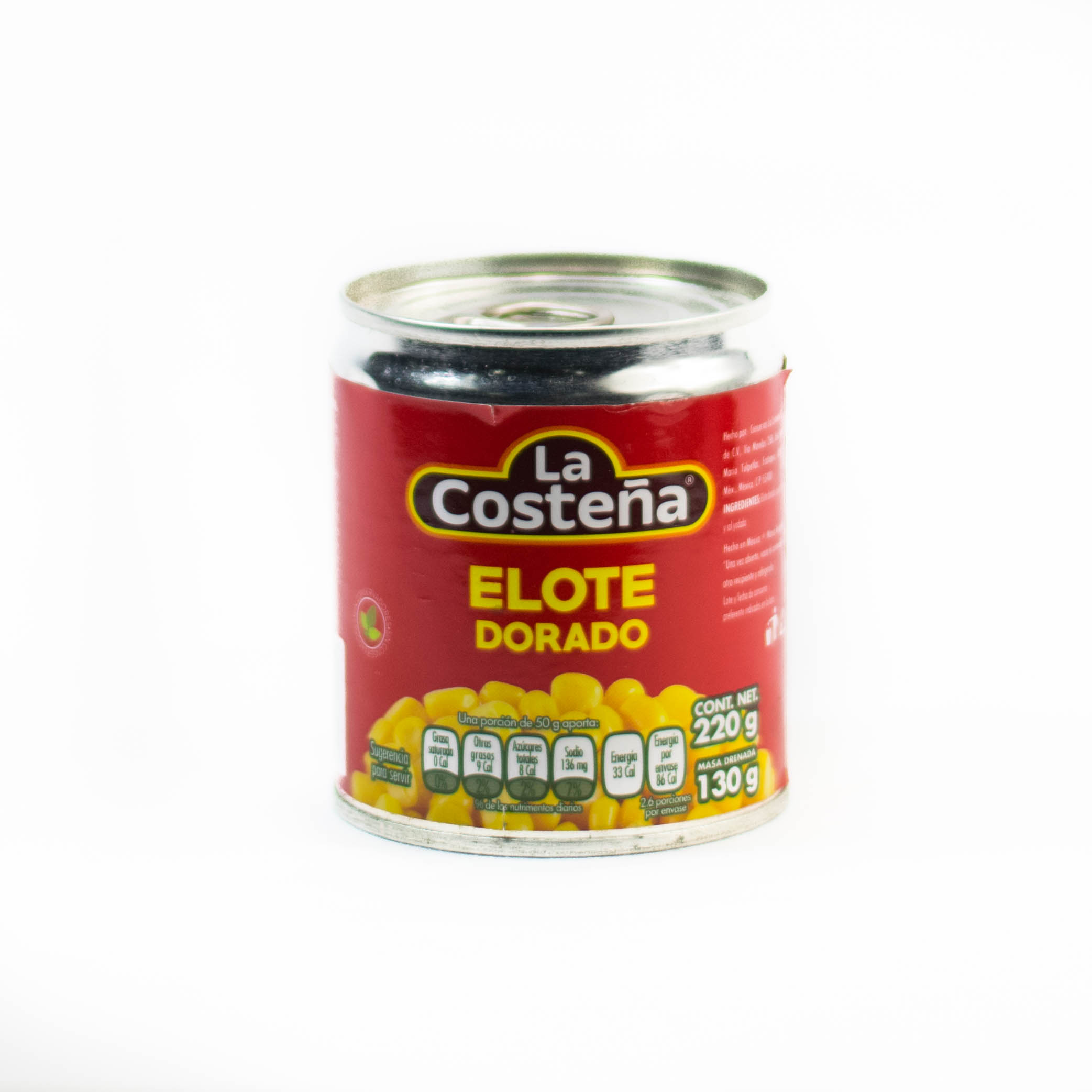 Elote Costeña 220 gr. Elote Costeña 220 gr.