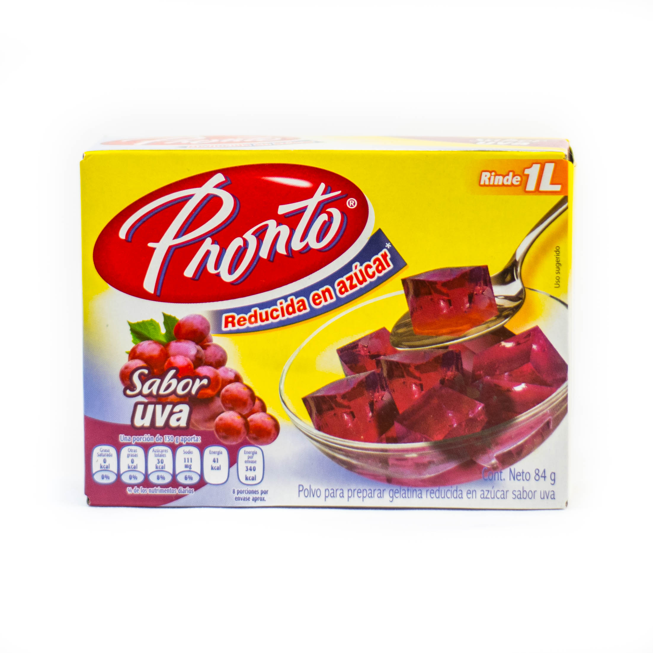 Gelatina Pronto Uva 84 gr. Gelatina Pronto Uva 84 gr.