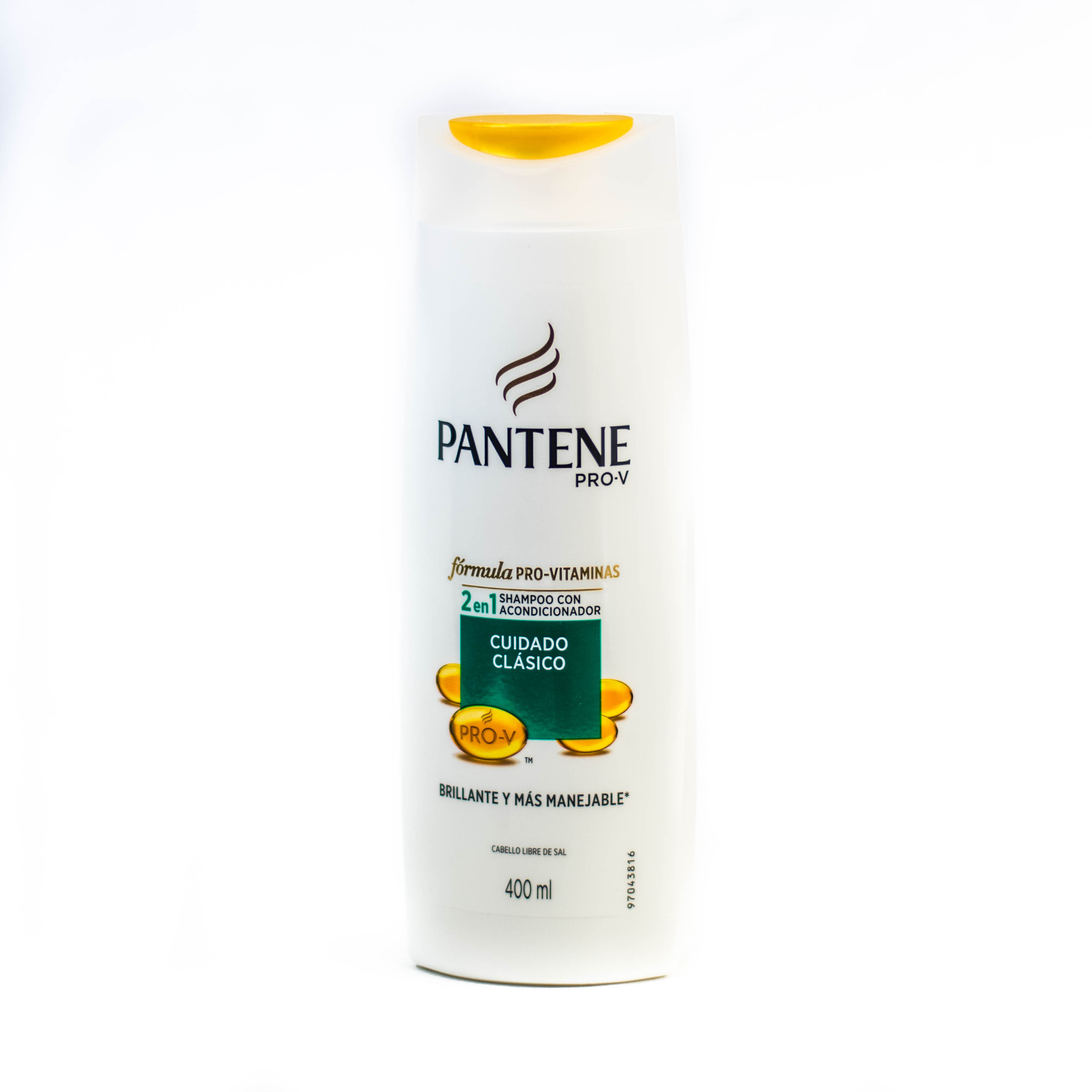 Shampoo Pantene 2 - 1 cuidado clasico 400 ml. Shampoo Pantene 2 - 1 cuidado clasico 400 ml.