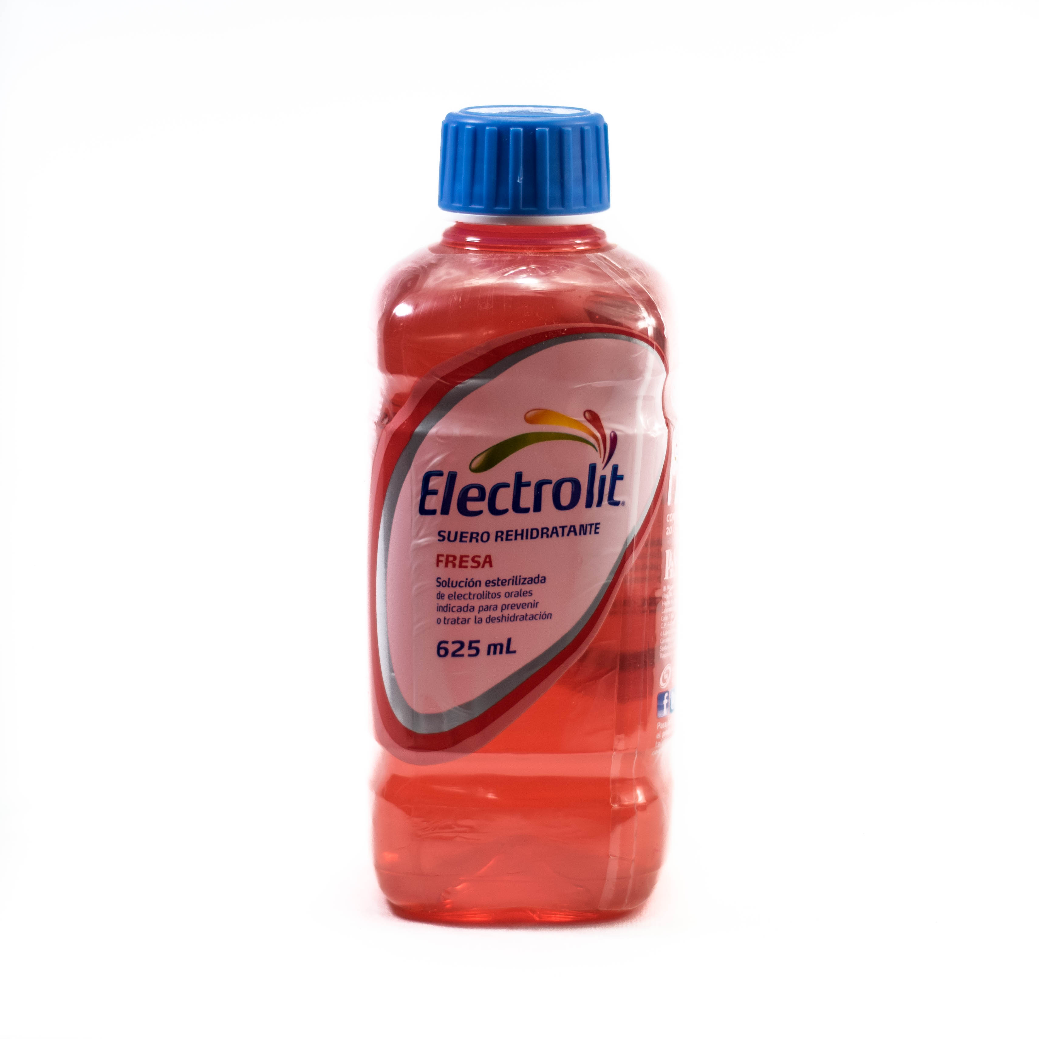 Suero Electrolit Fresa 625 ml. Suero Electrolit Fresa 625 ml.