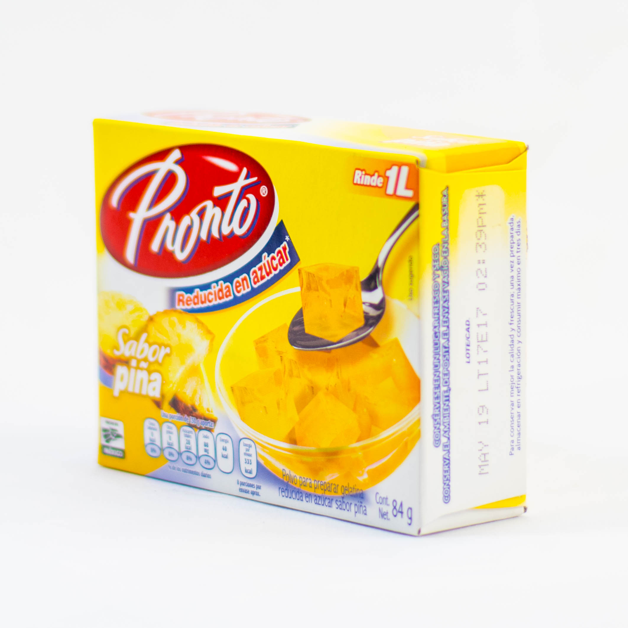 Gelatina Pronto Piña 84 gr. Image2 Gelatina Pronto Piña 84 gr. Image2