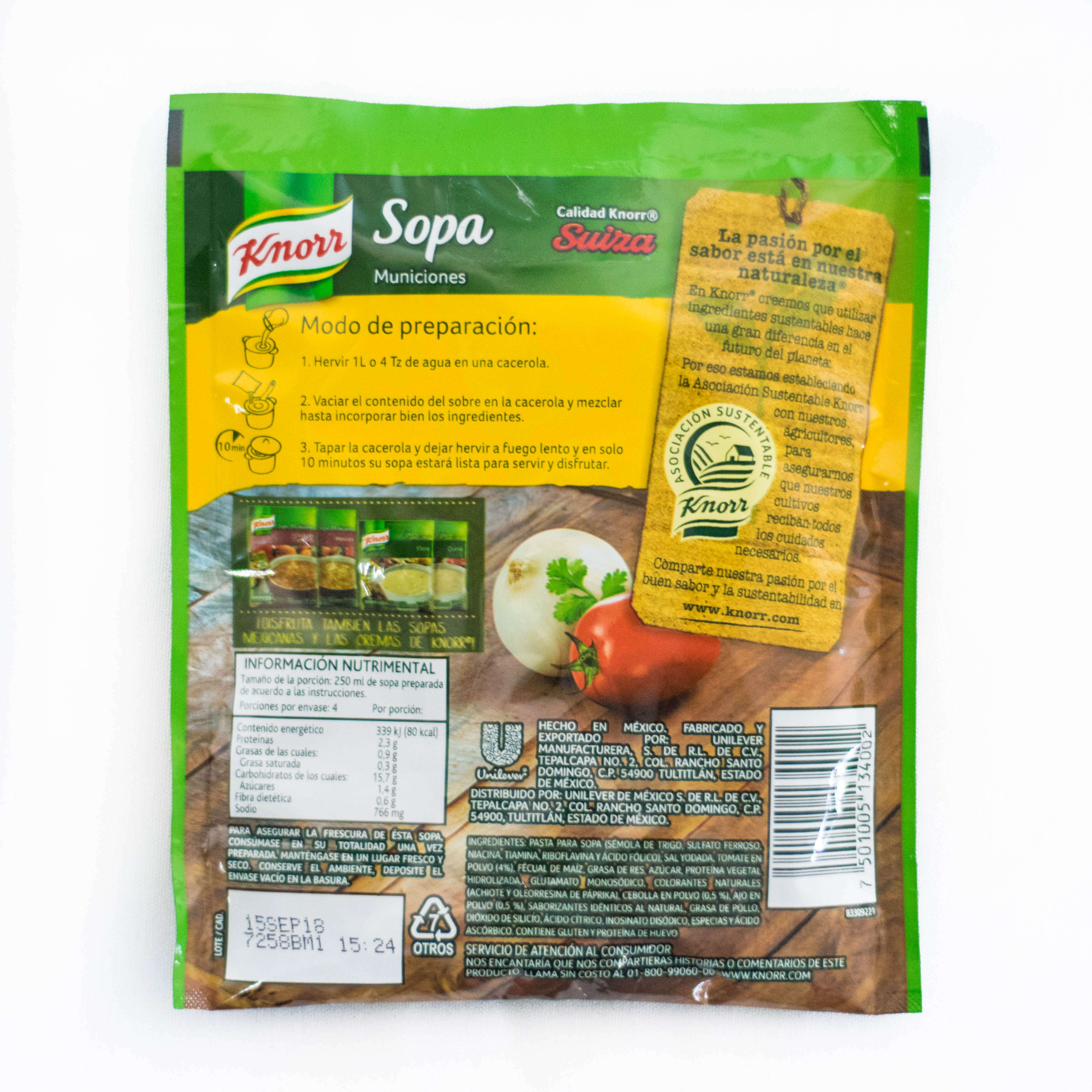 Sopa Knorr Tira Municion 95 gr. Image2 Sopa Knorr Tira Municion 95 gr. Image2