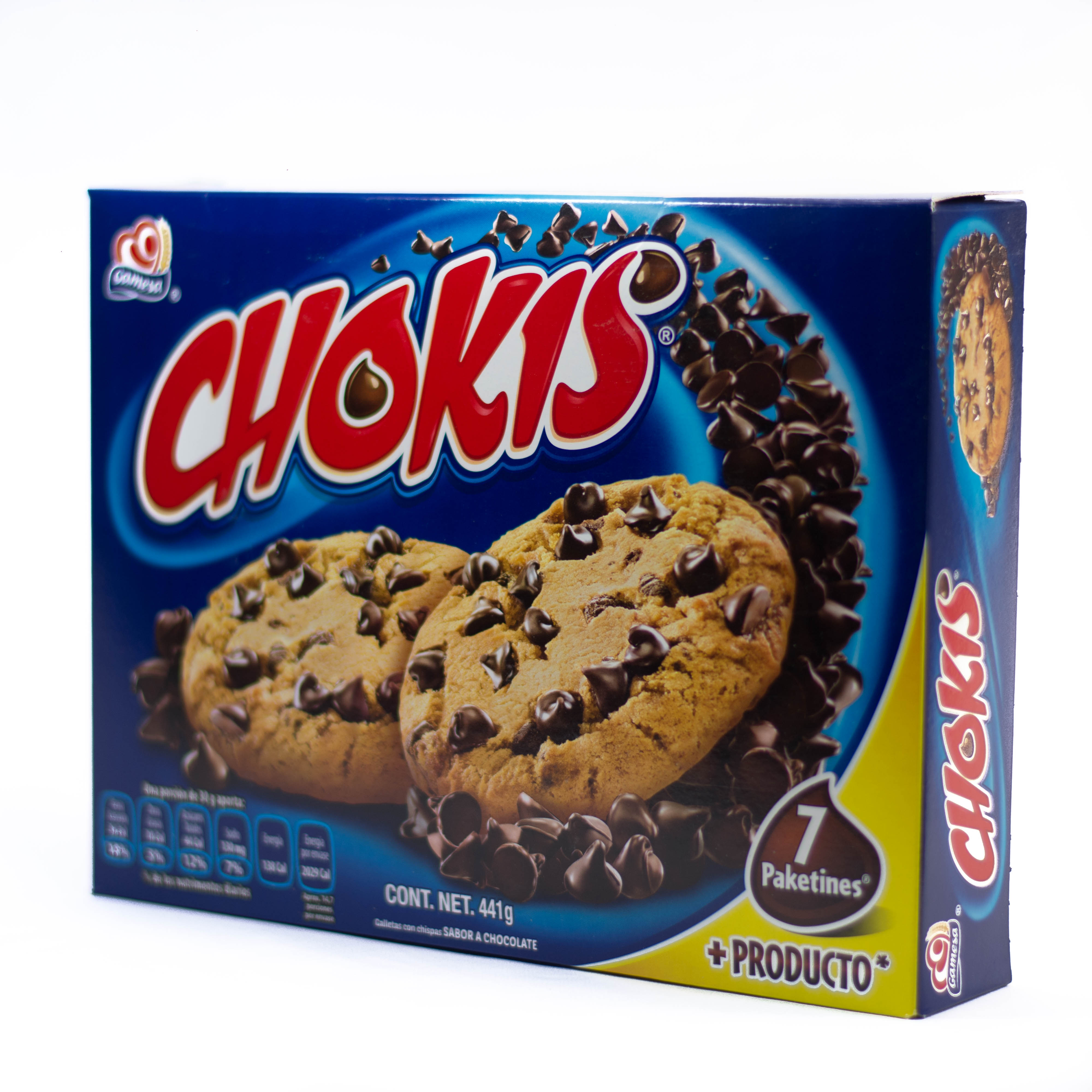 Galletas Gamesa Chokis 441 gr. Image2 Galletas Gamesa Chokis 441 gr. Image2