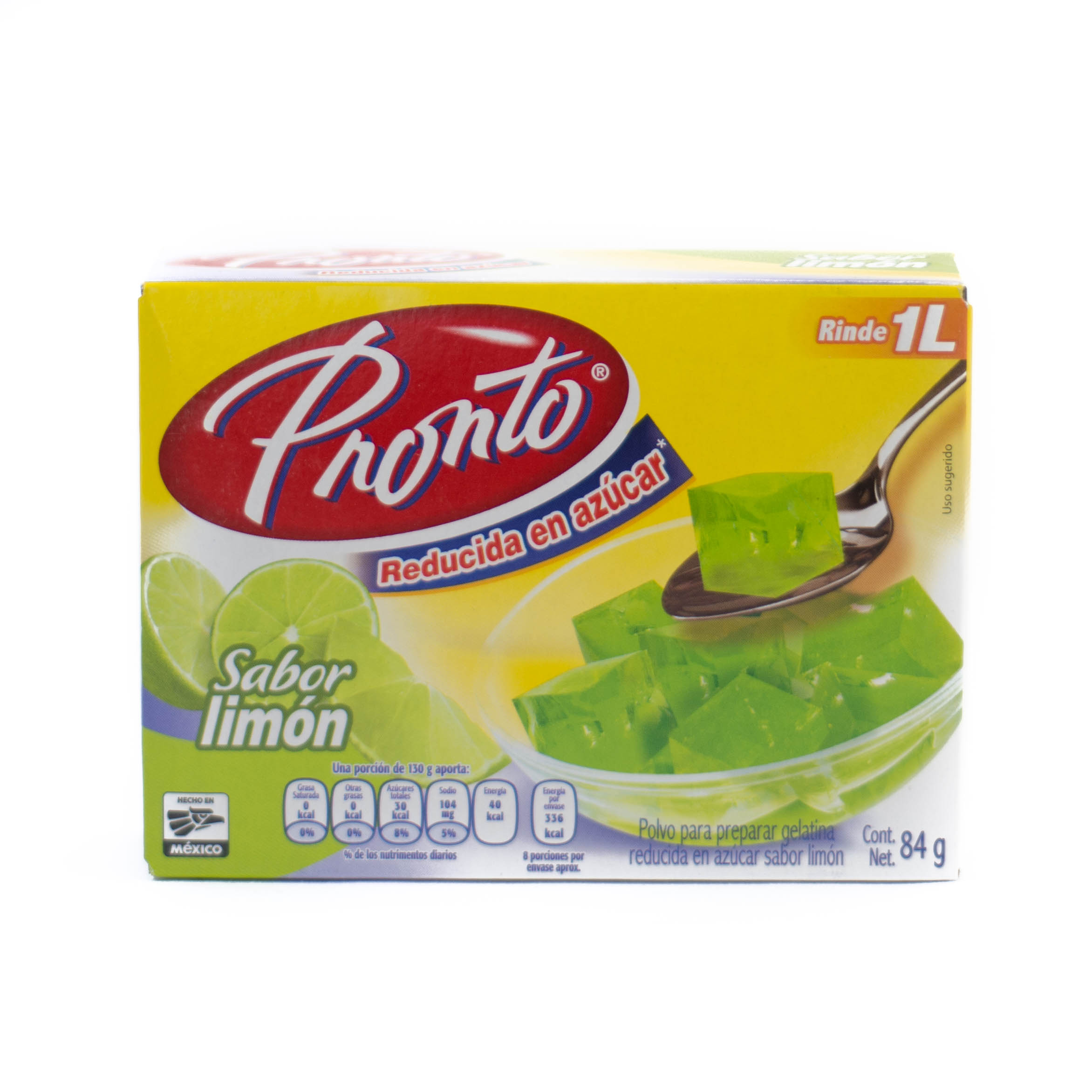 Gelatina Pronto Limon 84 gr. Gelatina Pronto Limon 84 gr.