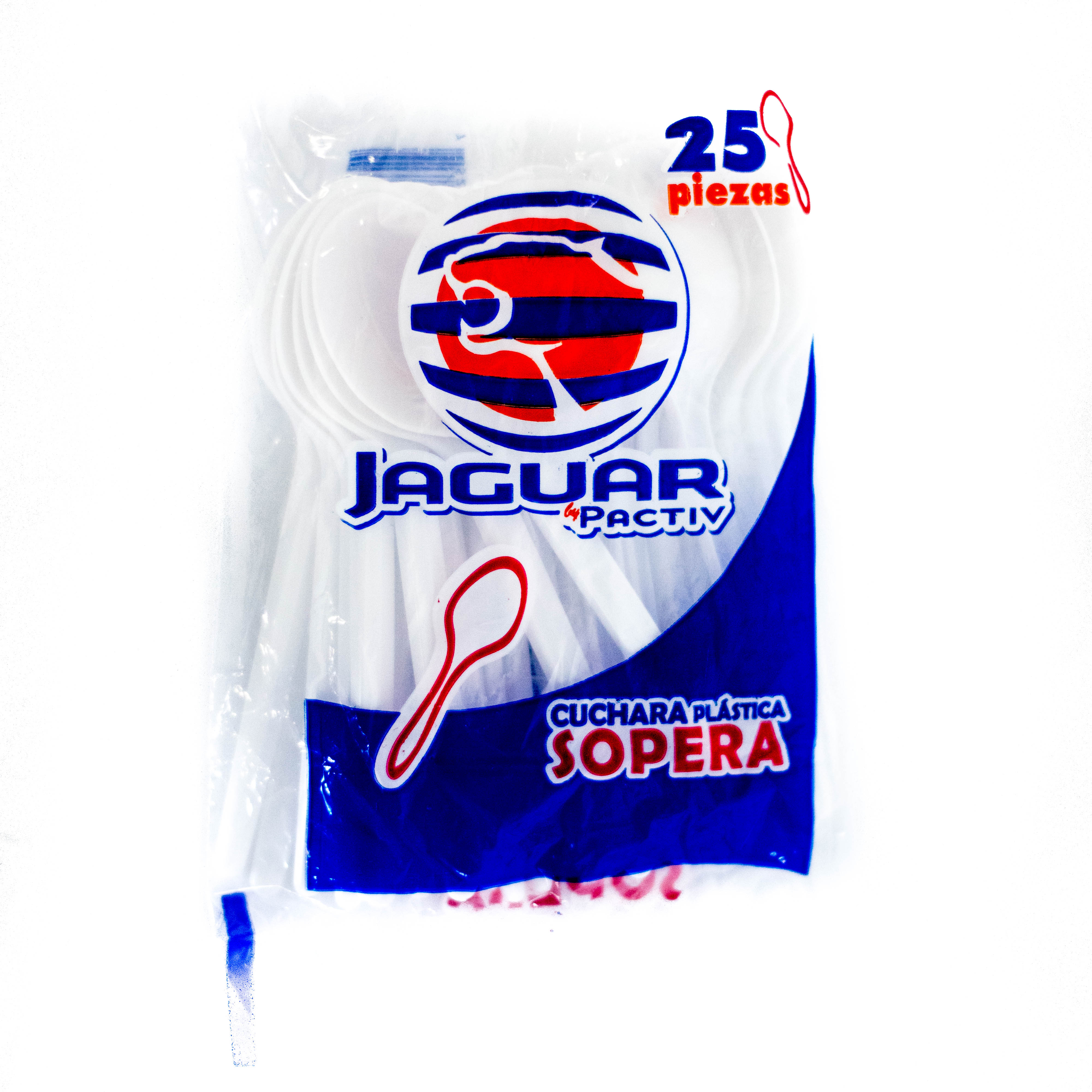 Cuchara Desechable Jaguar Grande 25 pz. Cuchara Desechable Jaguar Grande 25 pz.