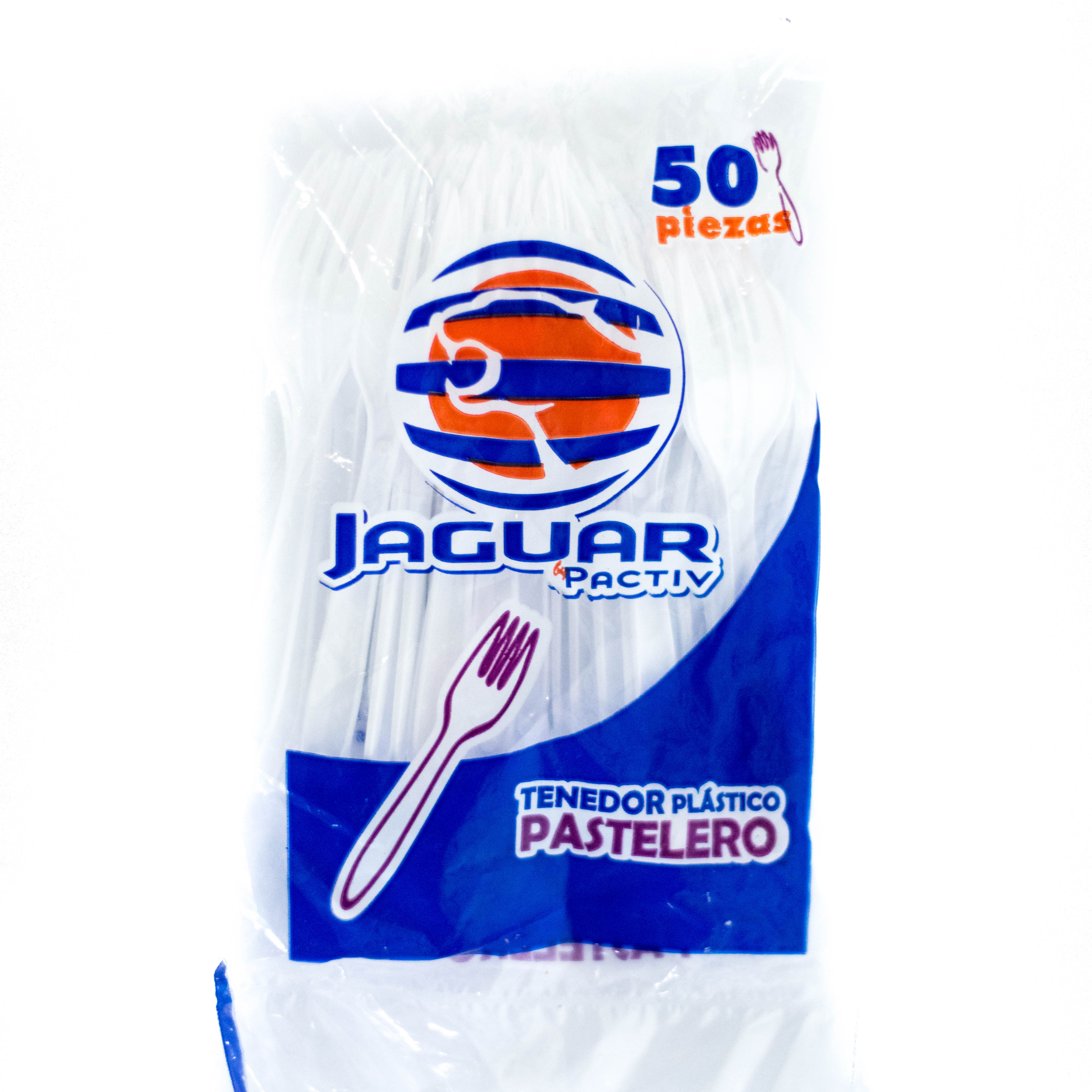 Tenedor Desechable jaguar chico 50 pz. Tenedor Desechable jaguar chico 50 pz.