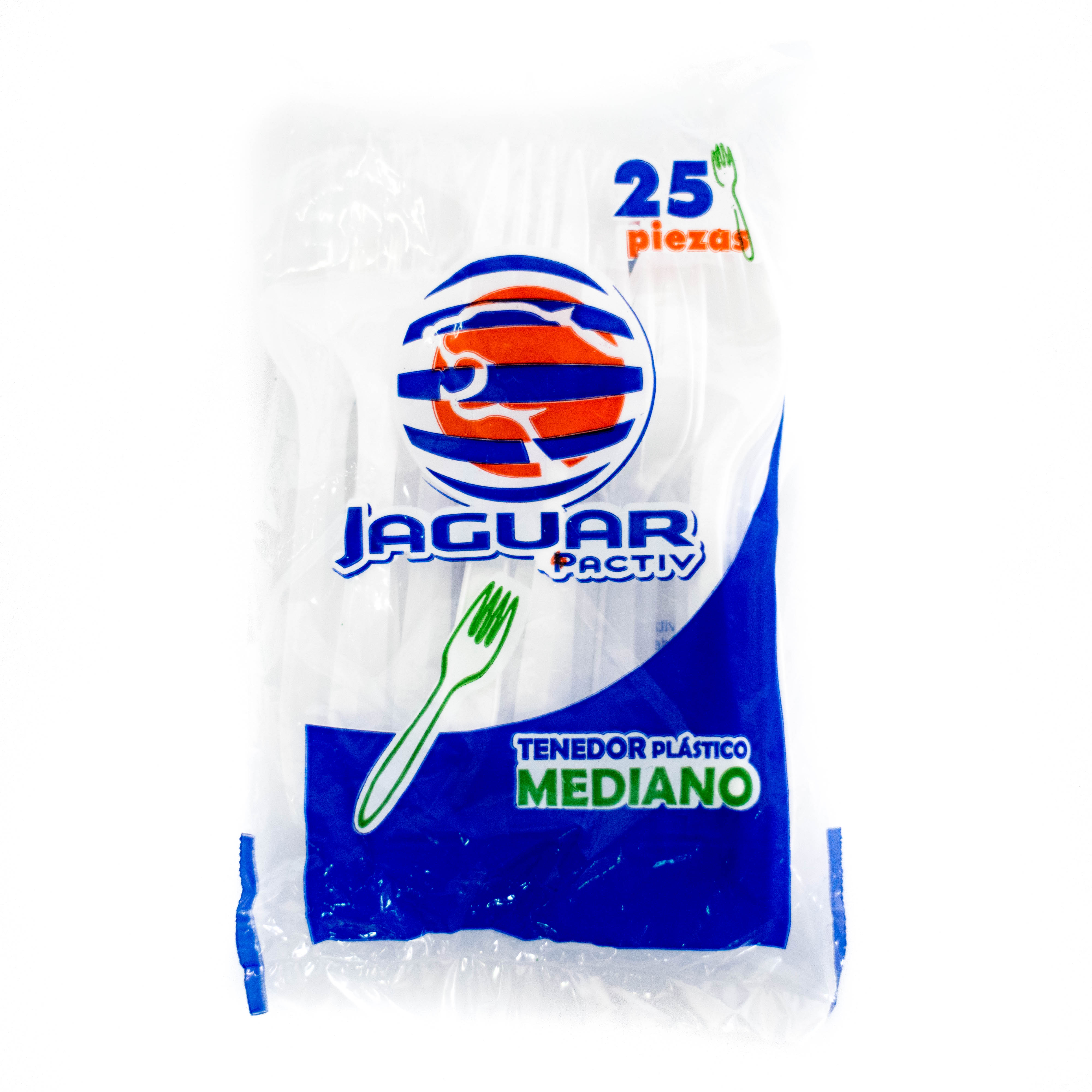 Tenedor Desechable jaguar Mediano 25 pz. Tenedor Desechable jaguar Mediano 25 pz.