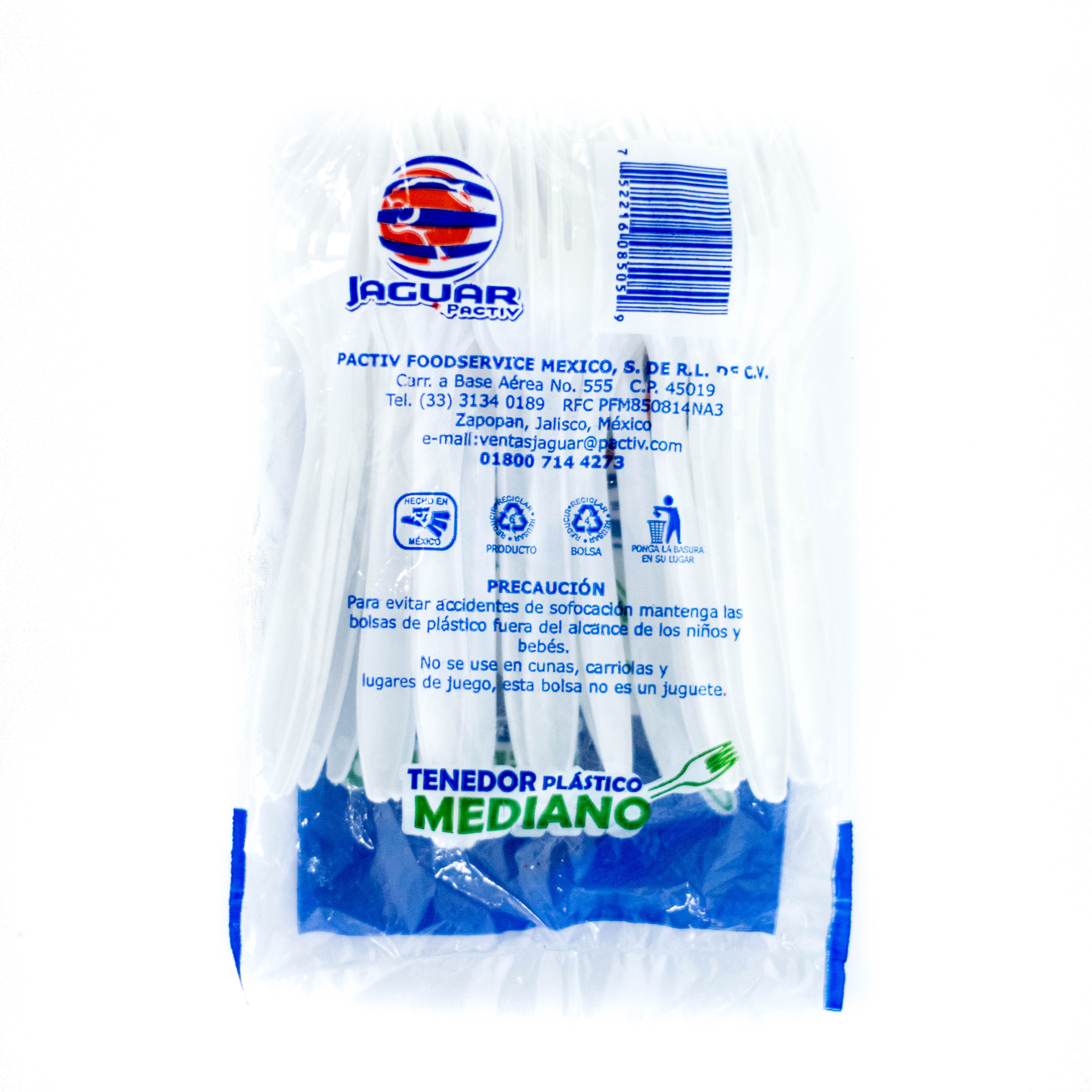 Tenedor Desechable jaguar Mediano 25 pz. Image2 Tenedor Desechable jaguar Mediano 25 pz. Image2