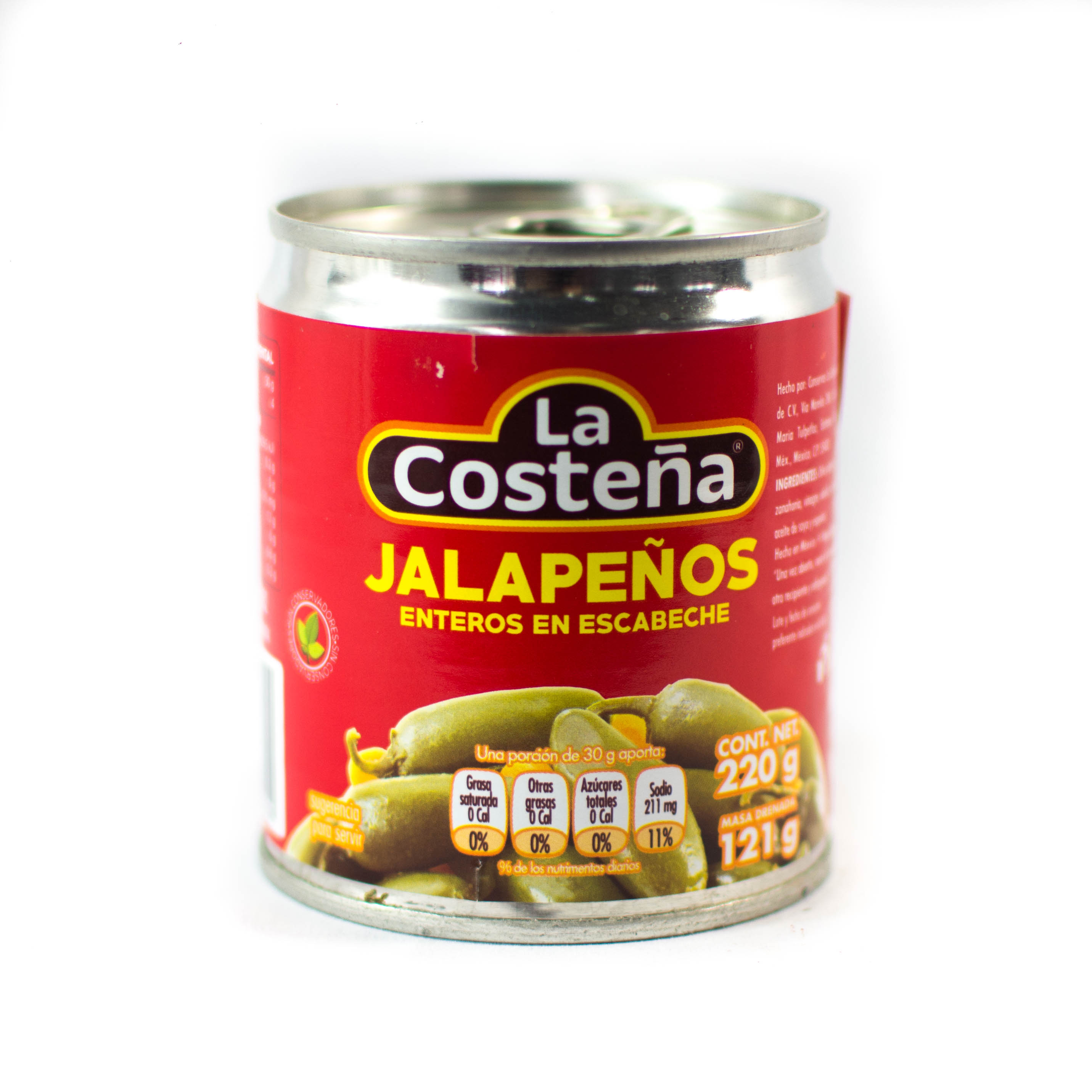Chile Costeña Jalapeño 220 gr. Chile Costeña Jalapeño 220 gr.