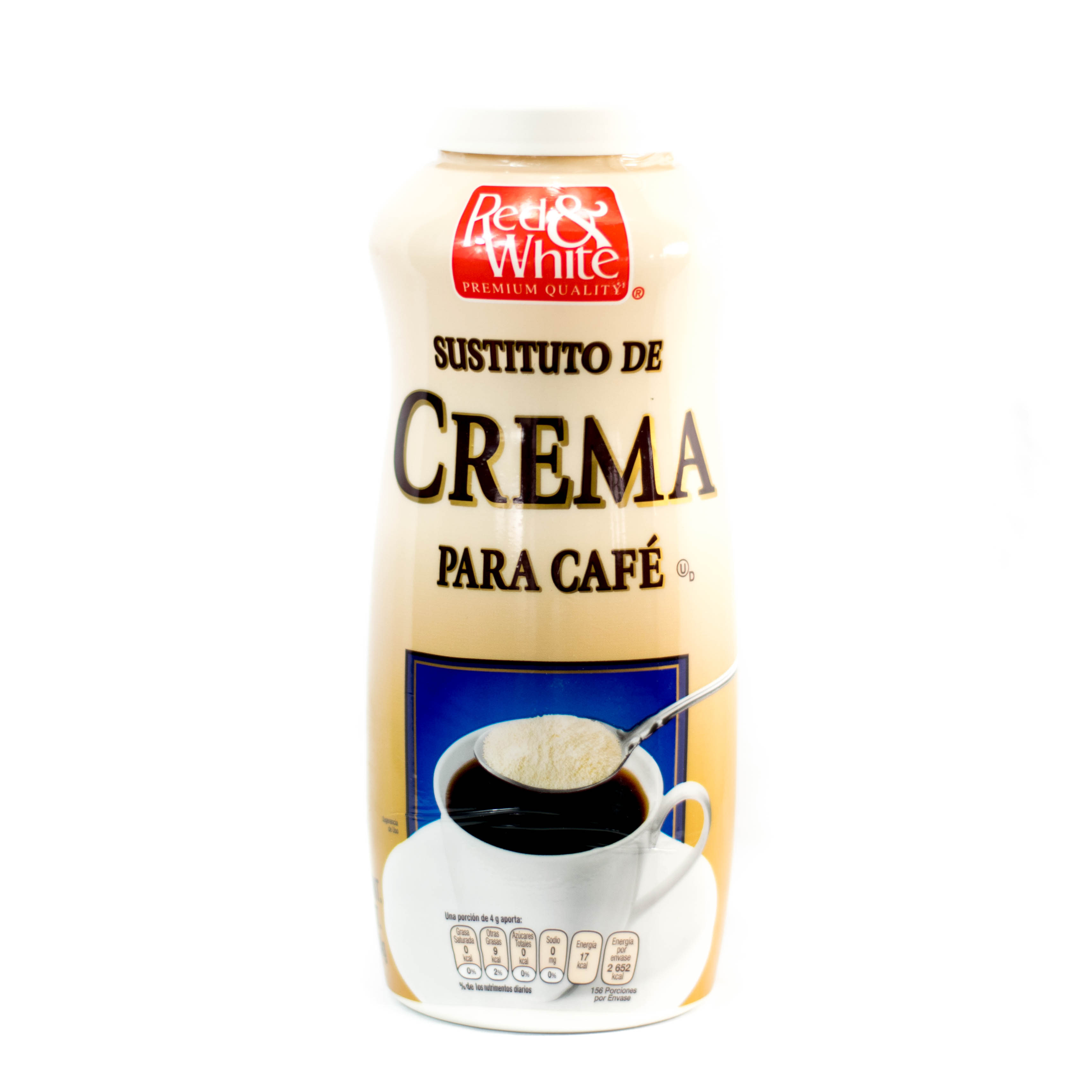 Crema para cafe Red&White Mediana 624 gr. Crema para cafe Red&White Mediana 624 gr.