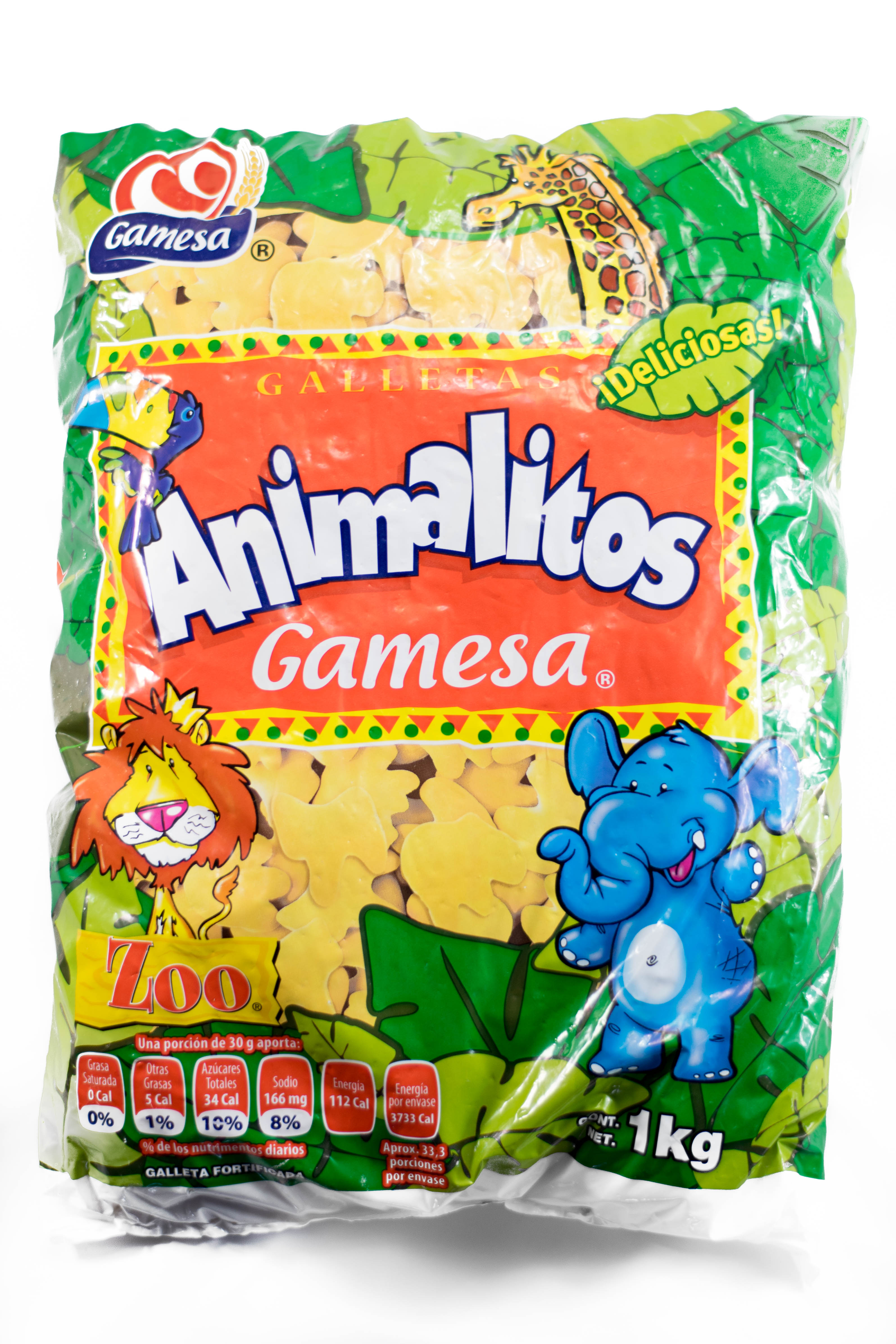 Galletas Gamesa Animalitos 1 kg. Galletas Gamesa Animalitos 1 kg.