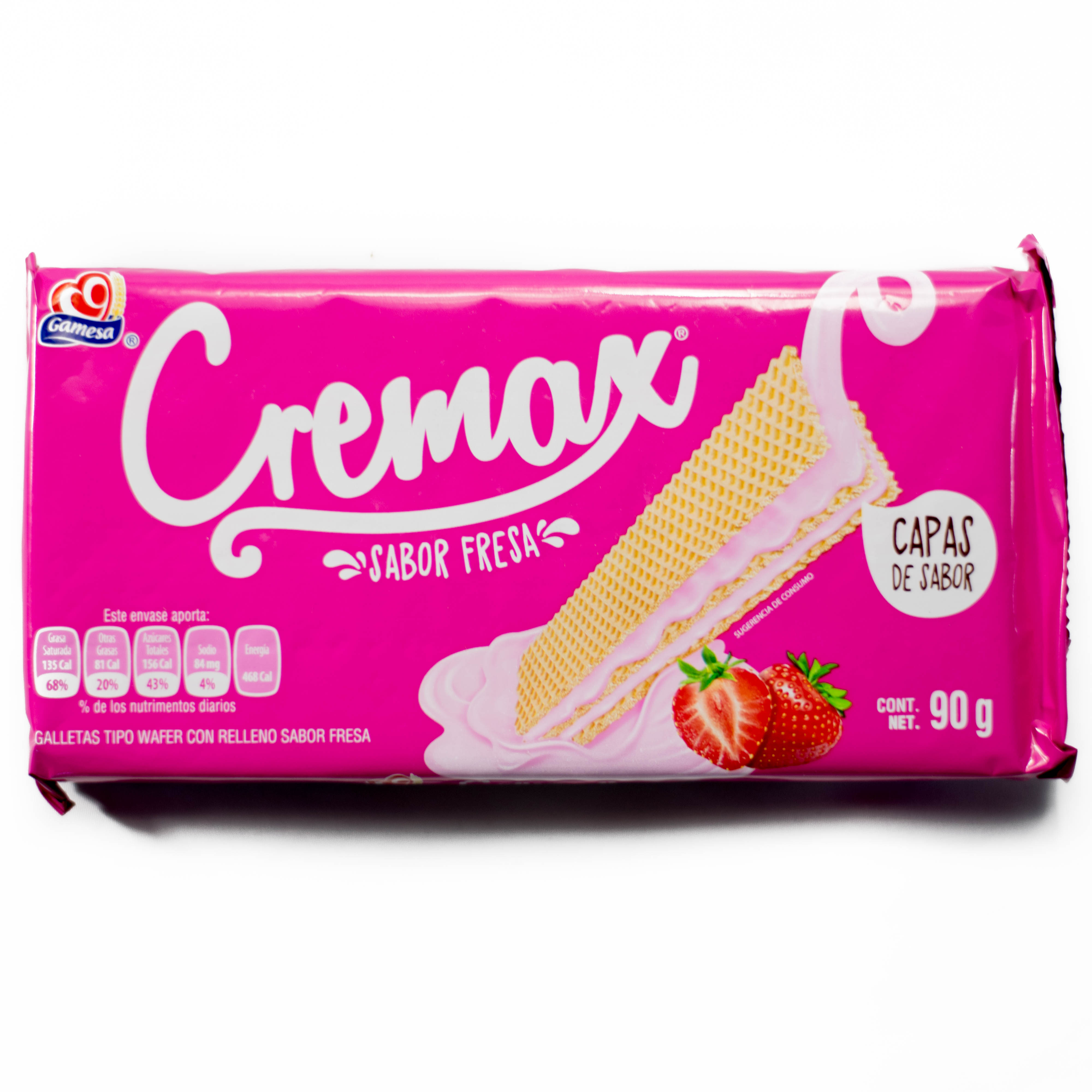 Galletas Gamesa Cremax Fresa 90 gr. Galletas Gamesa Cremax Fresa 90 gr.