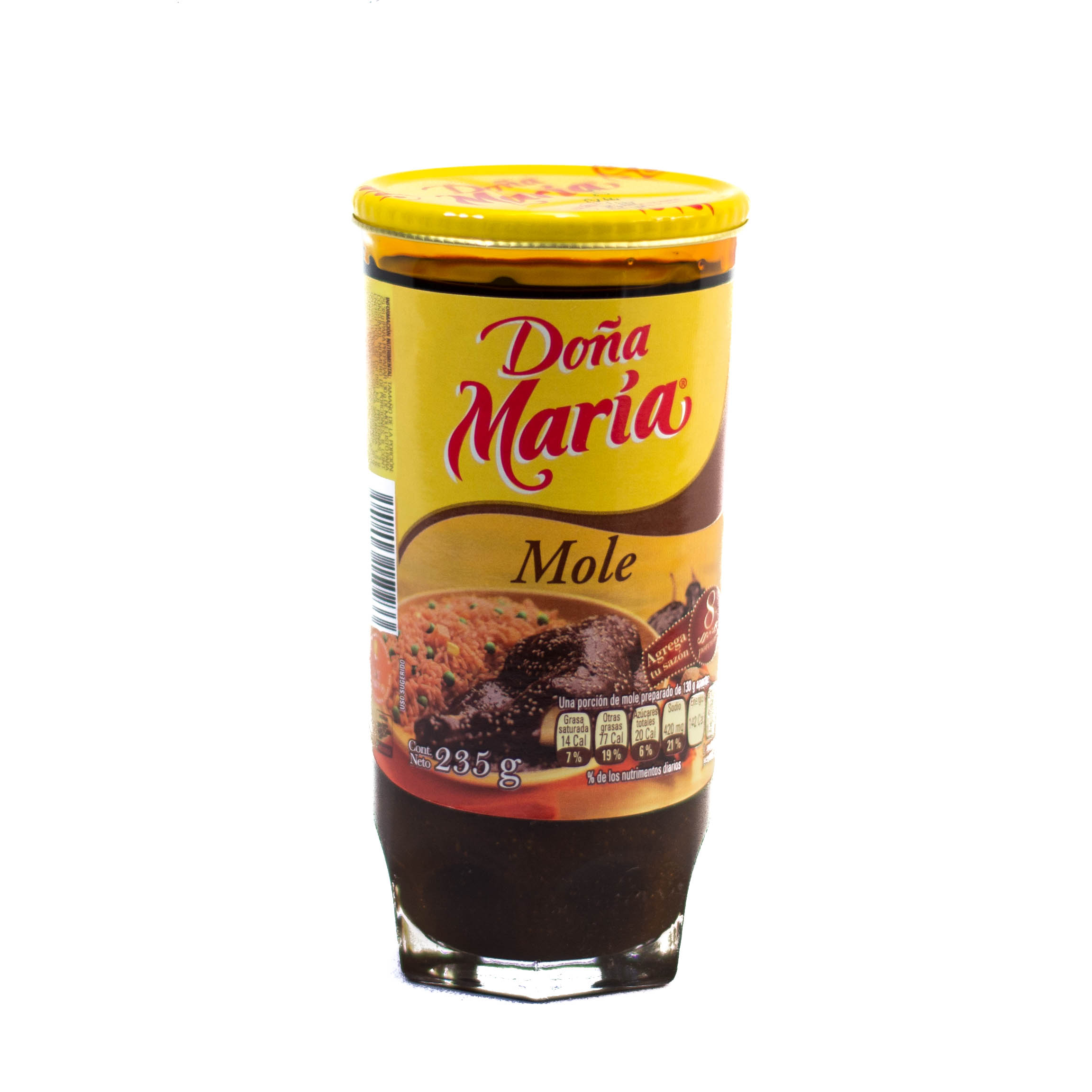 Mole Doña Maria vaso 235 gr. Mole Doña Maria vaso 235 gr.