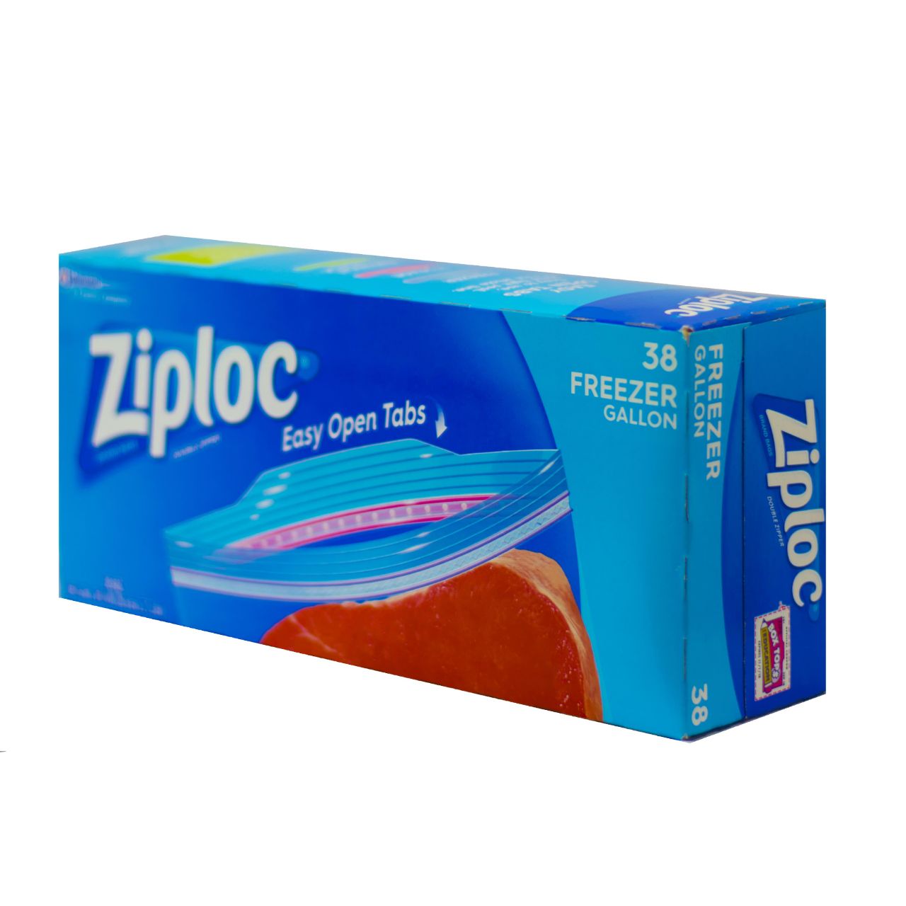 Ziploc Doble Ziper 38 bolsas Grandes para congelar. Image2 Ziploc Doble Ziper 38 bolsas Grandes para congelar. Image2