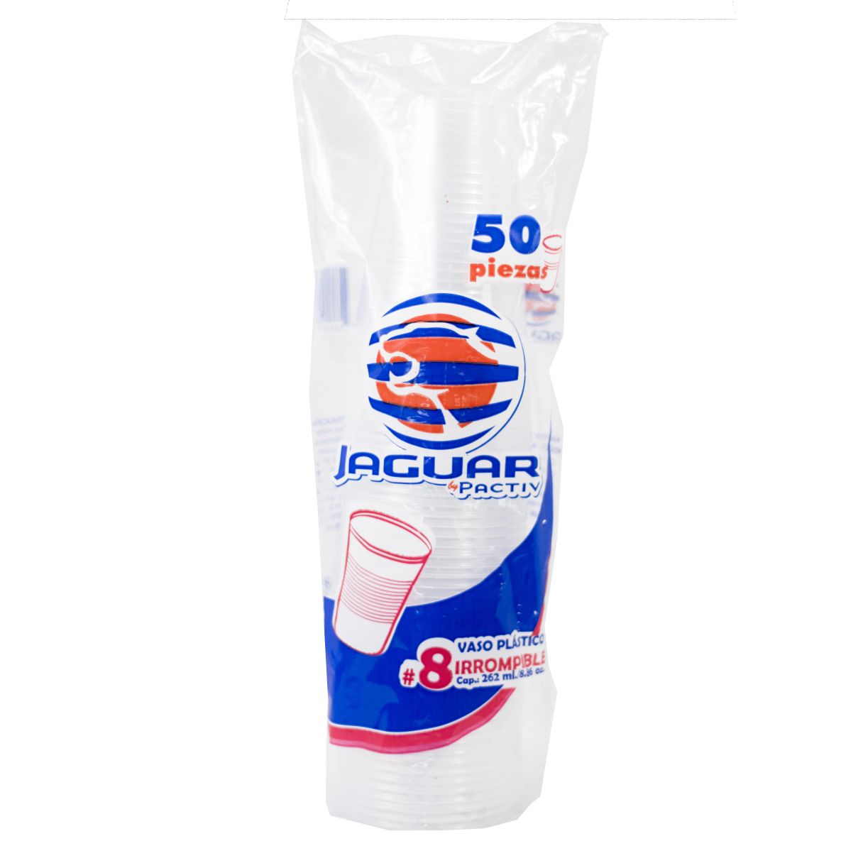 Vaso Desechable Jaguar #8 50 pz. Vaso Desechable Jaguar #8 50 pz.