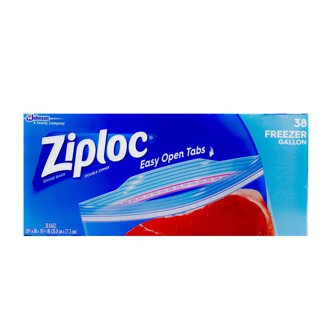 Ziploc Doble Ziper 38 bolsas Grandes para congelar. Ziploc Doble Ziper 38 bolsas Grandes para congelar.