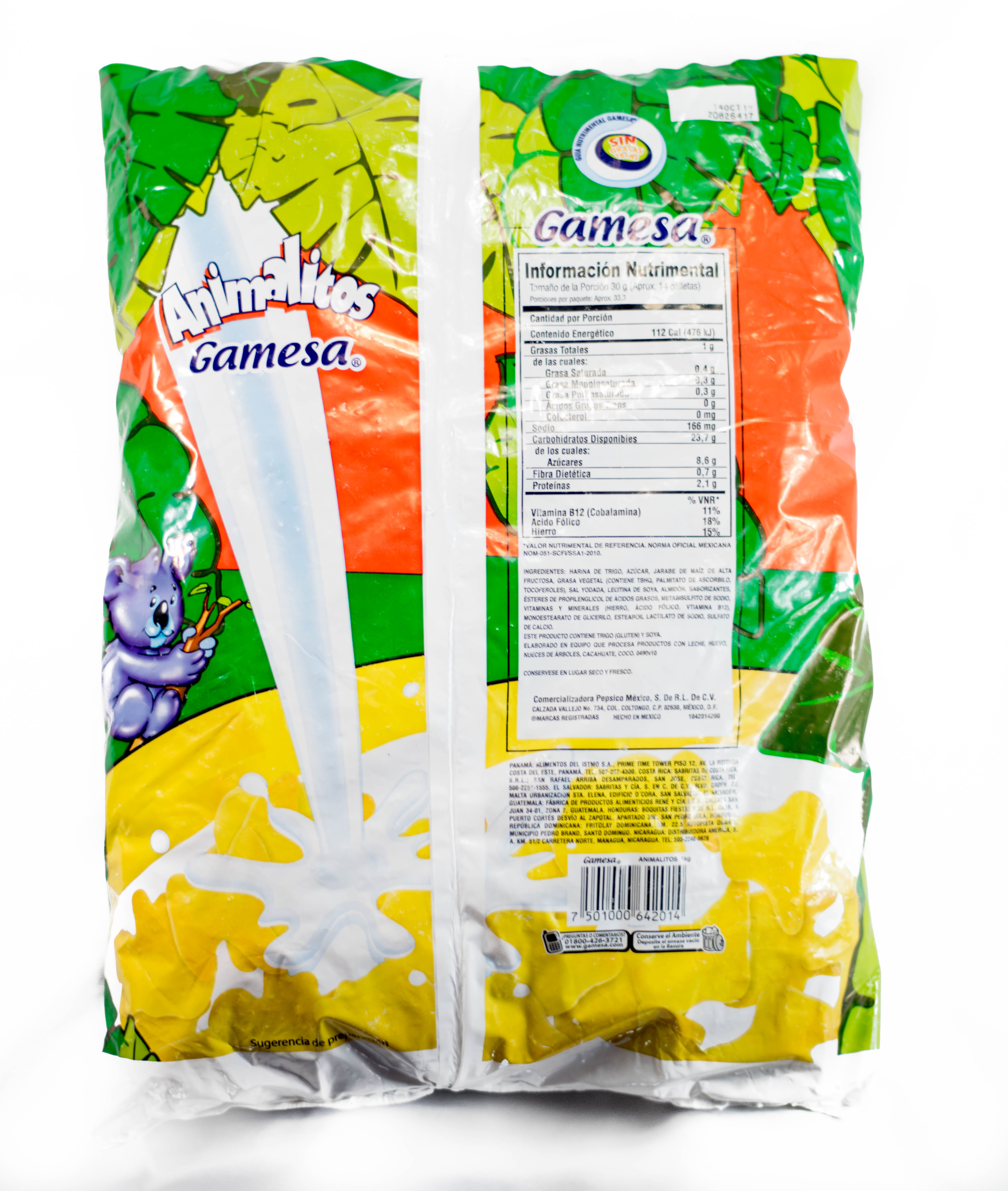 Galletas Gamesa Animalitos 1 kg. Image2 Galletas Gamesa Animalitos 1 kg. Image2