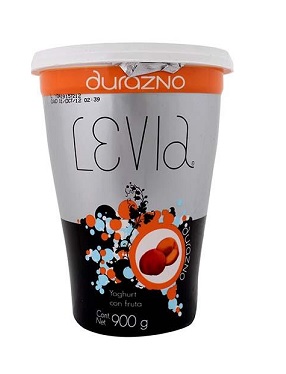 Yoghurt Con Frutas De Durazno Levia 900 Gr. Yoghurt Con Frutas De Durazno Levia 900 Gr.