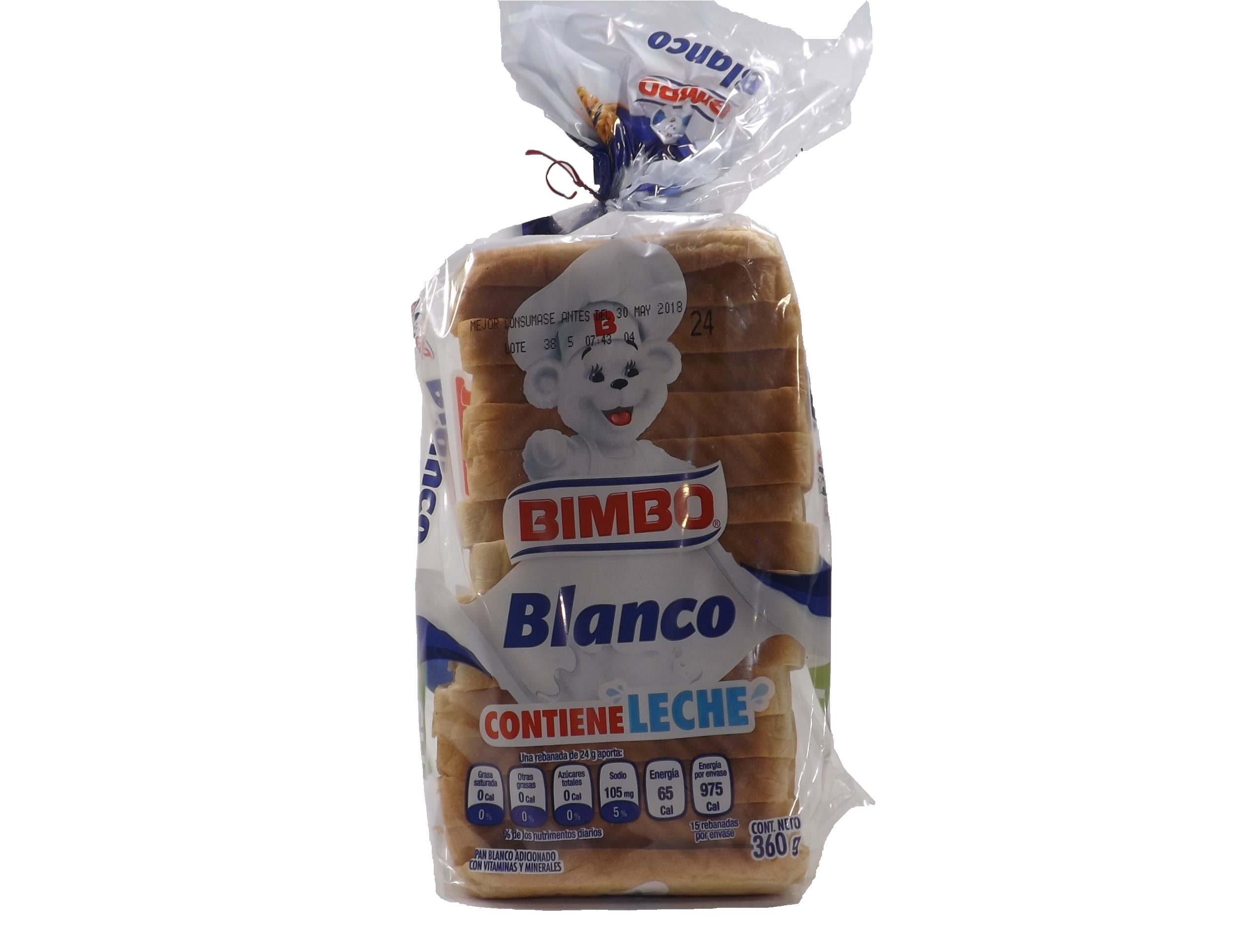 Pan Blanco Chico Bimbo 360 Gr. Image2 Pan Blanco Chico Bimbo 360 Gr. Image2