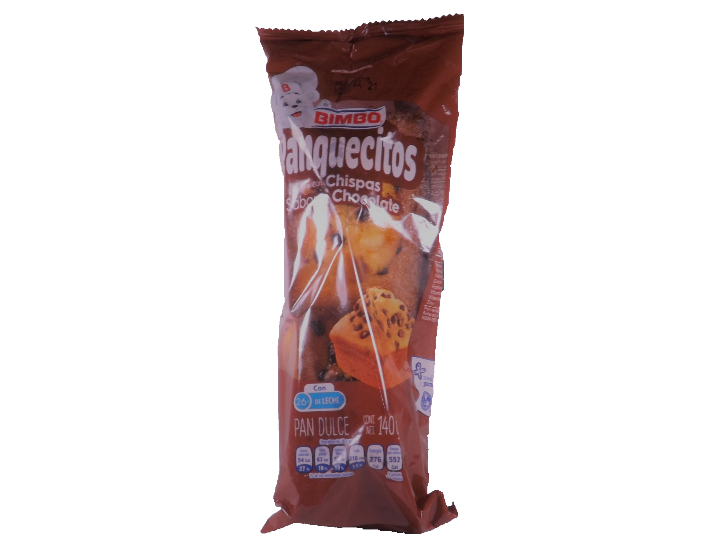 Panquesitos Con Chispas Chocolate 140 Gr. Panquesitos Con Chispas Chocolate 140 Gr.