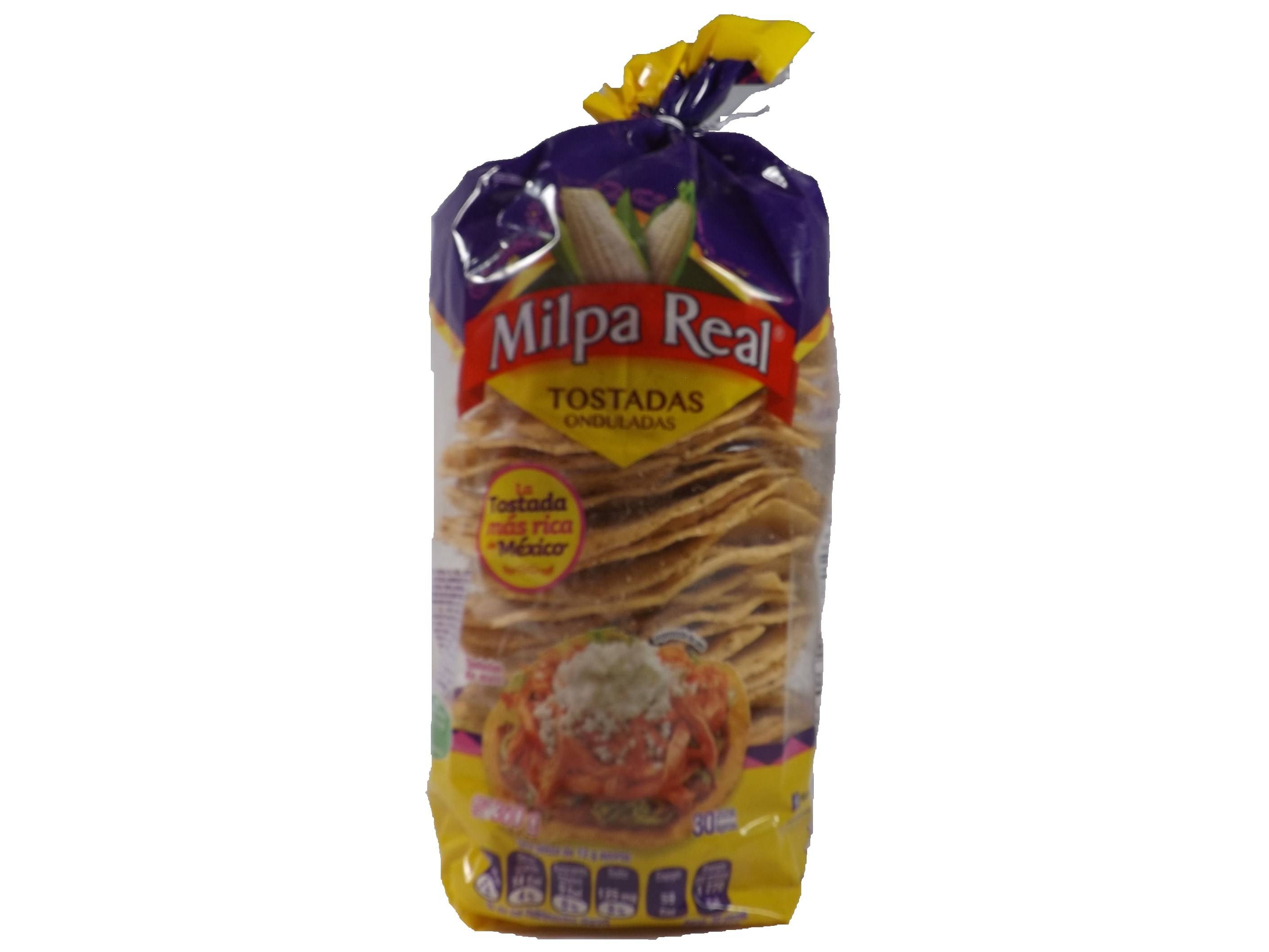Tostadas Onduladas Milpa Real 360 Gr. Tostadas Onduladas Milpa Real 360 Gr.