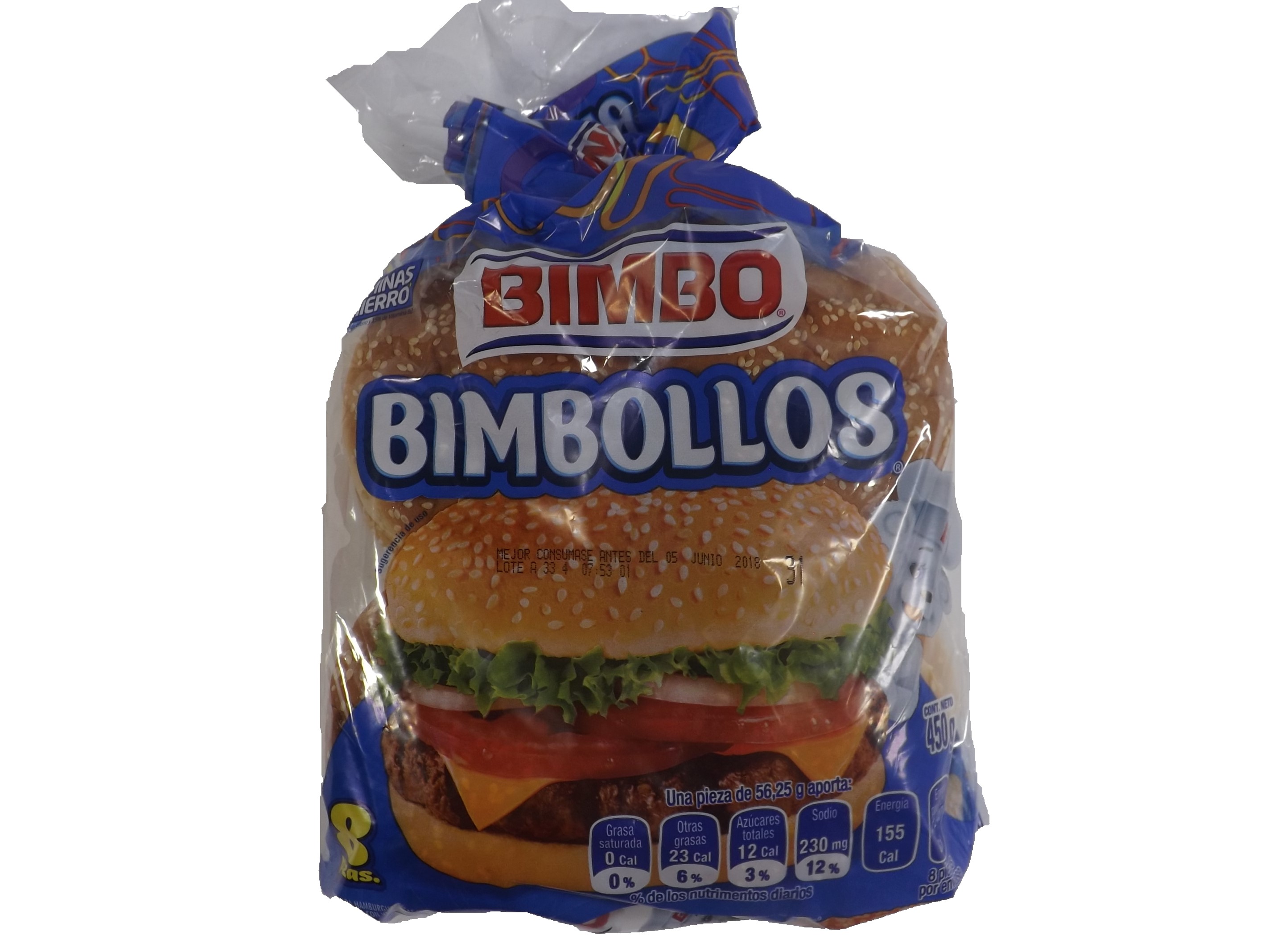 Pan Para Hamburguesa Bimbollos Bimbo 8 pz Image2 Pan Para Hamburguesa Bimbollos Bimbo 8 pz Image2