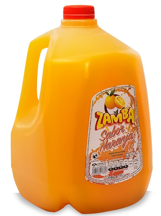 Jugo Zamba Naranja 1 Galon. Jugo Zamba Naranja 1 Galon.