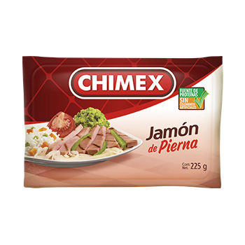 Jamon de Pierna Chimex 225 g. Jamon de Pierna Chimex 225 g.