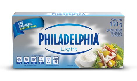 Queso Crema Philadelphia Original 190 g. Queso Crema Philadelphia Original 190 g.