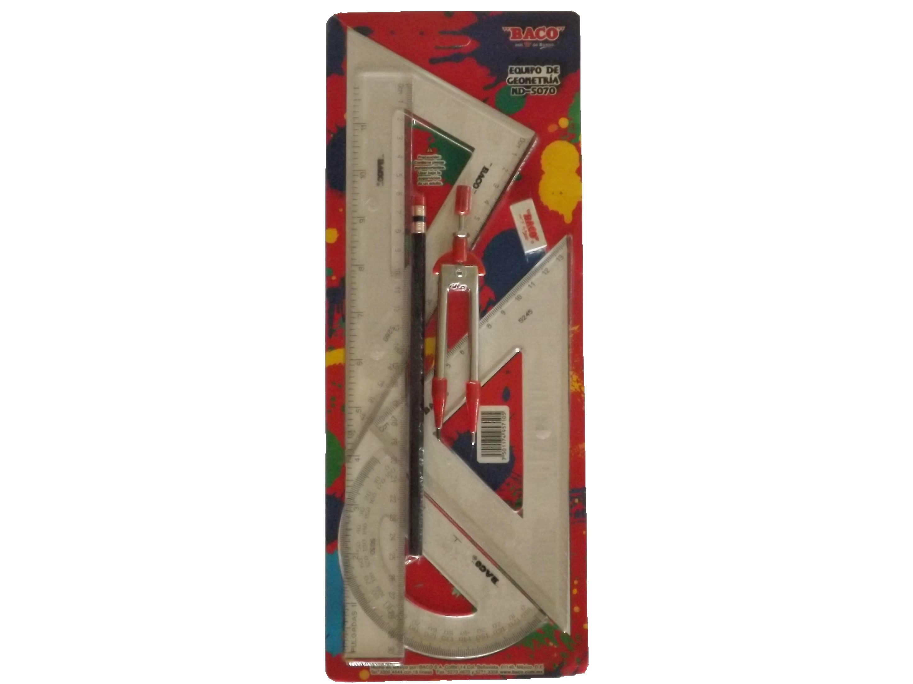 Juego De Geometria Mediano Baco. Juego De Geometria Mediano Baco.