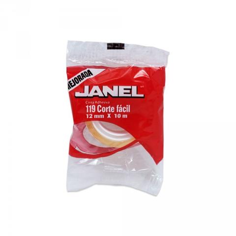 Cinta Adhesiva Janel 12mm x 10m 1pz Cinta Adhesiva Janel 12mm x 10m 1pz