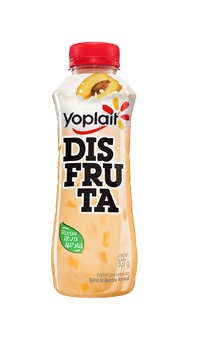 Yoghurt Para Beber DisFruta De Durazno Con Trocitos De Fruta 307g. Yoghurt Para Beber DisFruta De Durazno Con Trocitos De Fruta 307g.