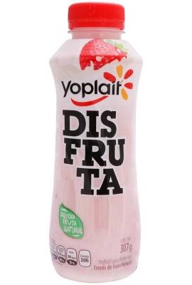 Yoghurt Para Beber DisFruta De Fresa Con Trocitos De Fruta 307g. Yoghurt Para Beber DisFruta De Fresa Con Trocitos De Fruta 307g.