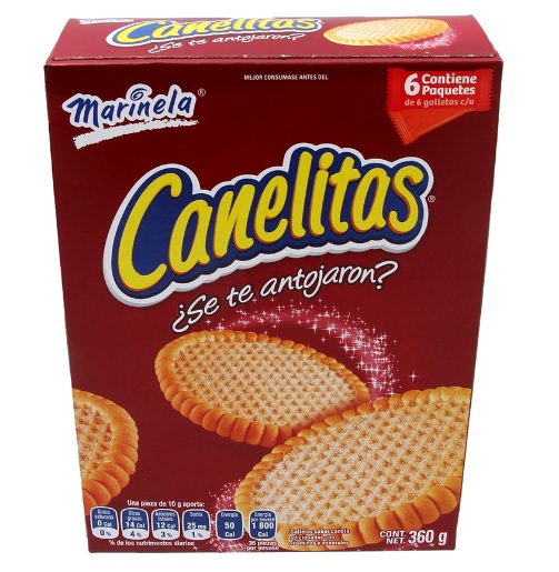 Galletas Canelitas Marinela 360g. Galletas Canelitas Marinela 360g.