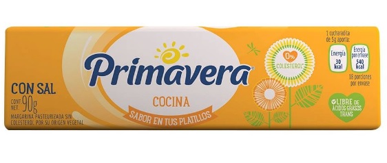 Mantequilla Primavera 90g Mantequilla Primavera 90g