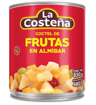 Coctel de Frutas En Almibar 850g Coctel de Frutas En Almibar 850g