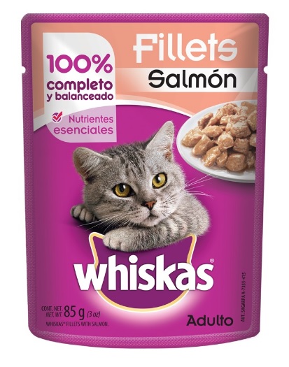 Whiskas Sobre Fillets Salmon 85g Whiskas Sobre Fillets Salmon 85g