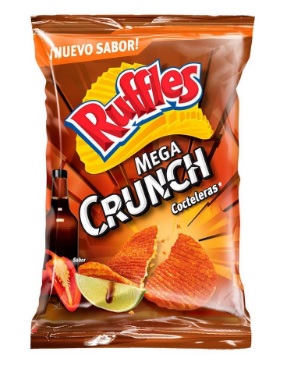Ruffles Mega Crunch Cocteleras 50g Ruffles Mega Crunch Cocteleras 50g