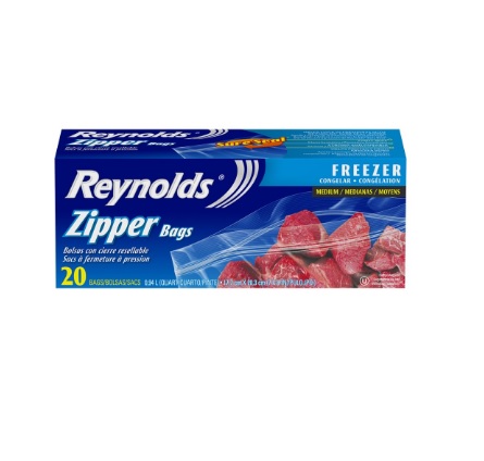 Reynolds Zipper Bags 20 Pz. Reynolds Zipper Bags 20 Pz.