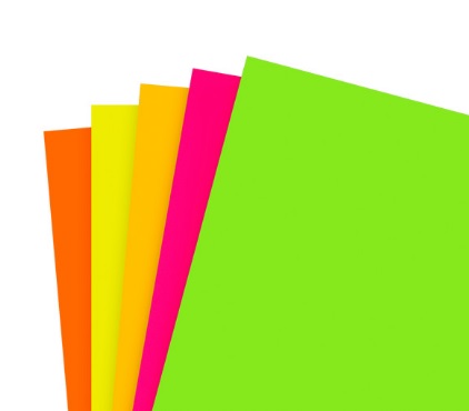 Cartulina Fluorescente 1pz. Cartulina Fluorescente 1pz.