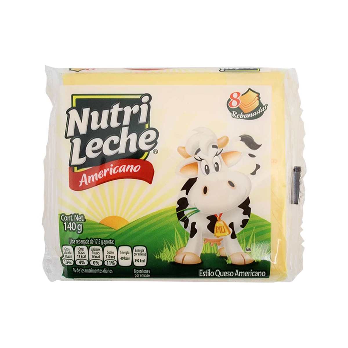 Queso Americano Nutri Leche Lala 140g Queso Americano Nutri Leche Lala 140g