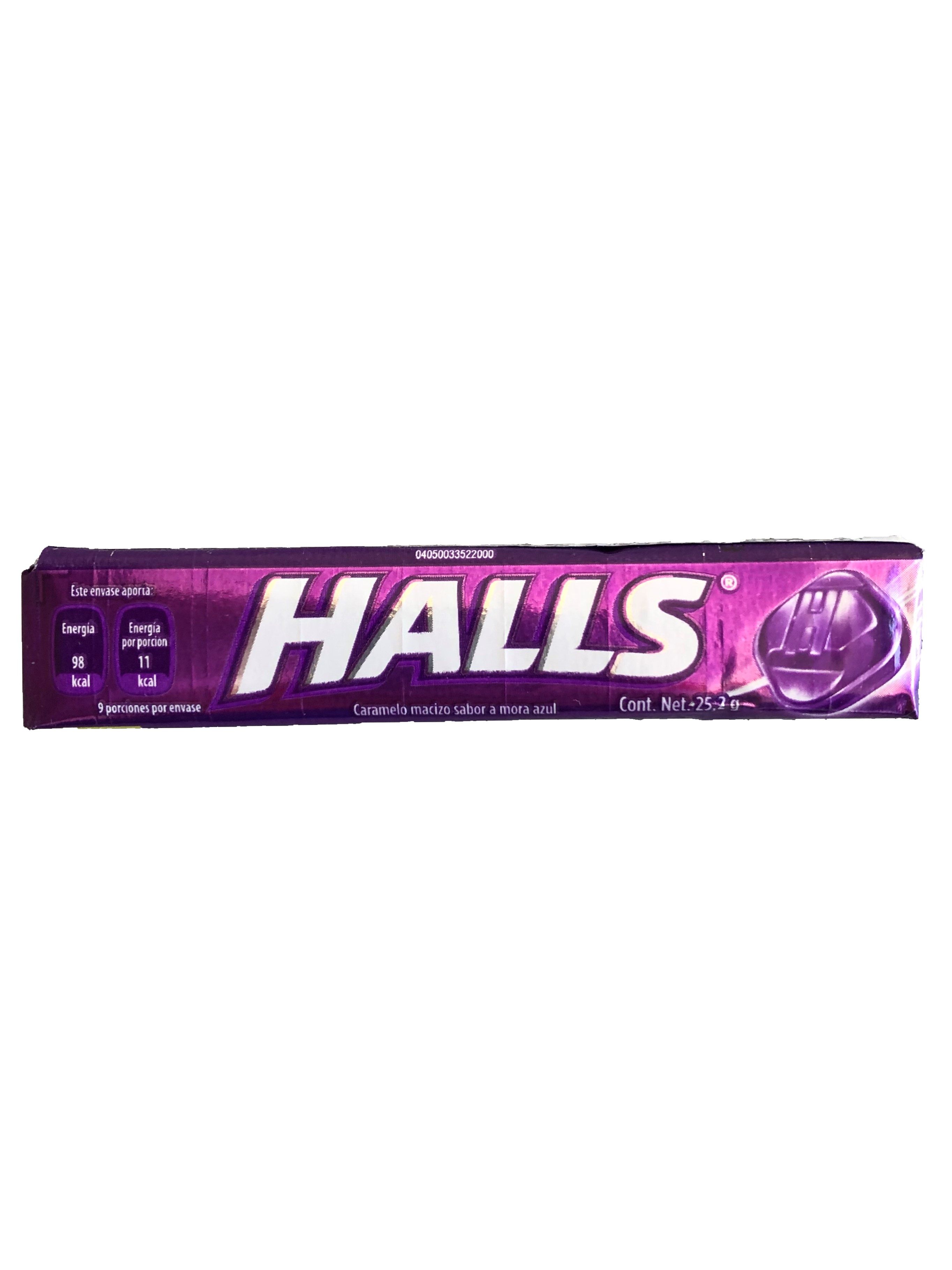 Halls Sabor Mora Azul 9 Pz Halls Sabor Mora Azul 9 Pz