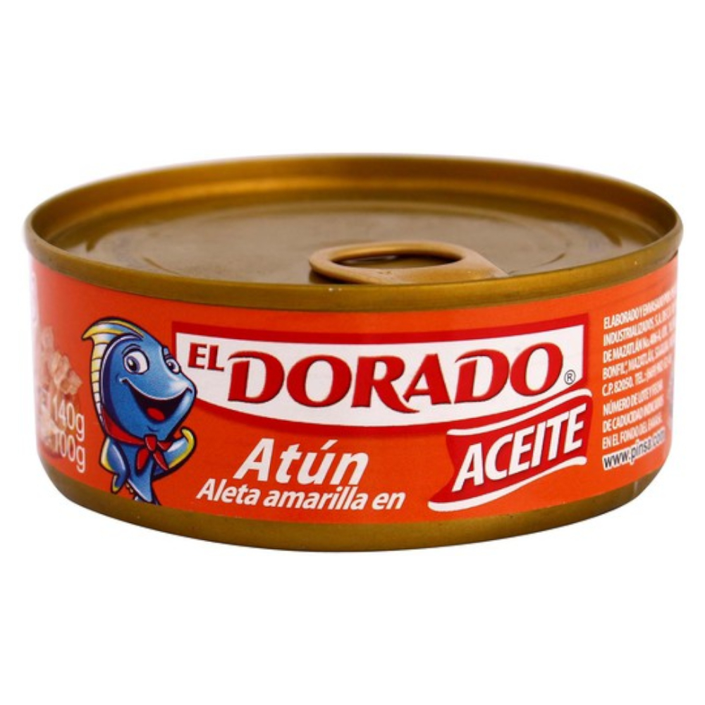 Atun el Dorado en Aceite 140 gr. Image1 Atun el Dorado en Aceite 140 gr. Image1