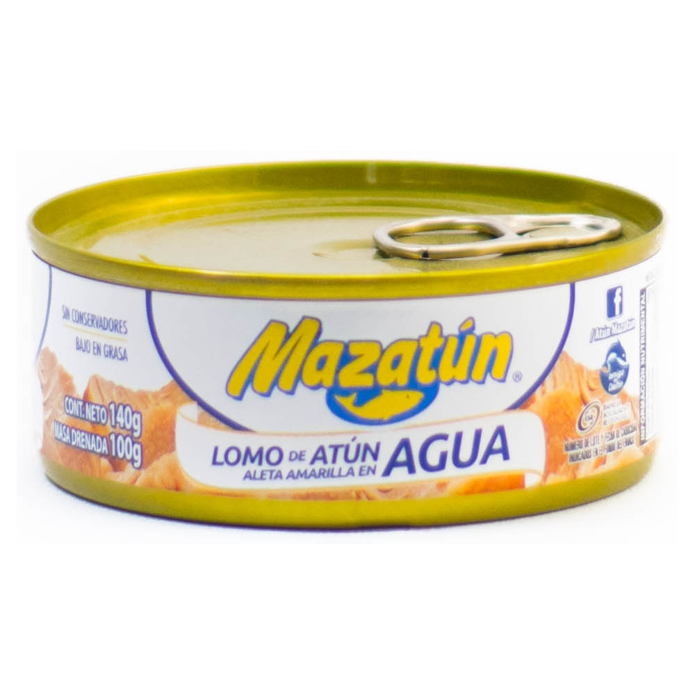 Atun Mazatun en Agua 140 gr. Image1 Atun Mazatun en Agua 140 gr. Image1