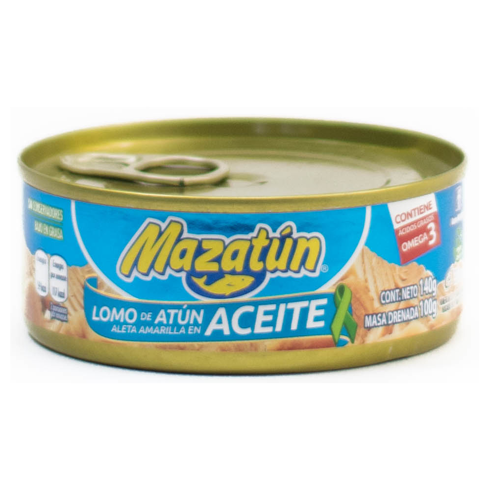 Atun Mazatun en Aceite 140 gr. Image1 Atun Mazatun en Aceite 140 gr. Image1